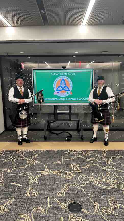 2026 NYC St. Patrick's Day Parade Grand Marshall Reception at the Irish Consulate